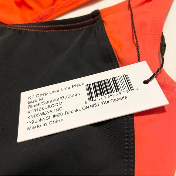 KNIX Kt Teen Period Swim Sport One-Piece Swimwear Size Medium - Picture 4 of 16